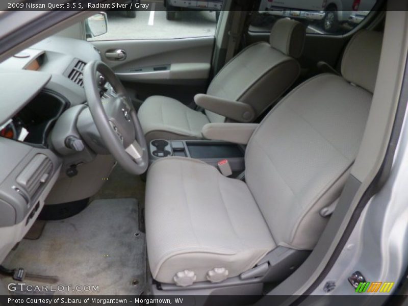 Radiant Silver / Gray 2009 Nissan Quest 3.5 S
