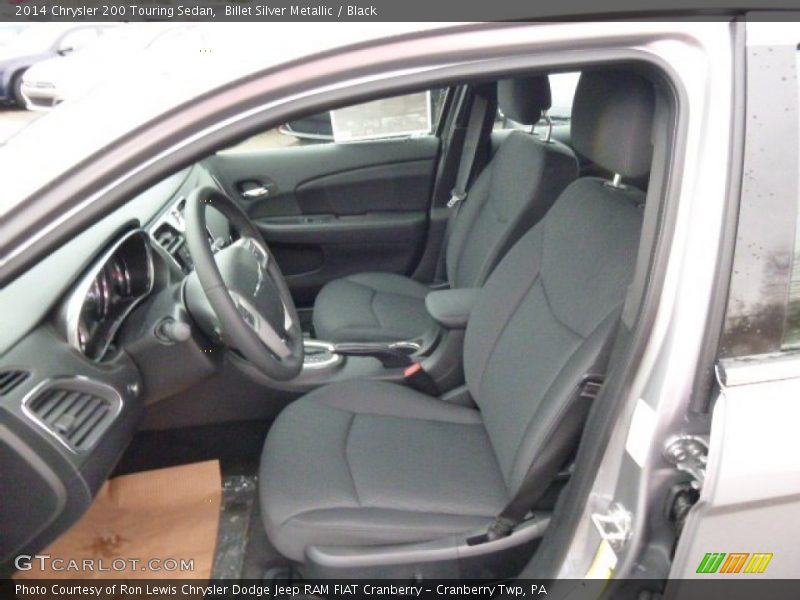 Billet Silver Metallic / Black 2014 Chrysler 200 Touring Sedan