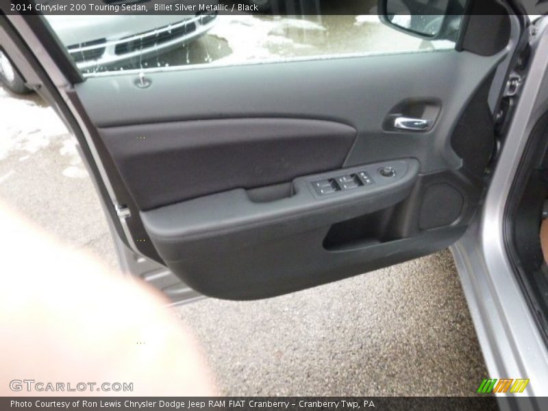 Billet Silver Metallic / Black 2014 Chrysler 200 Touring Sedan