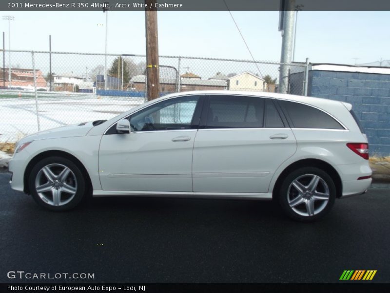 Arctic White / Cashmere 2011 Mercedes-Benz R 350 4Matic