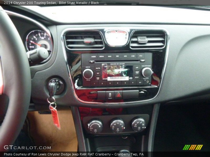 Billet Silver Metallic / Black 2014 Chrysler 200 Touring Sedan