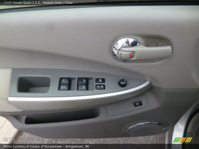 Radiant Silver / Gray 2009 Nissan Quest 3.5 S