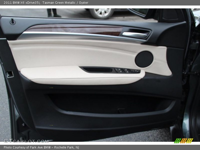Tasman Green Metallic / Oyster 2011 BMW X6 xDrive35i