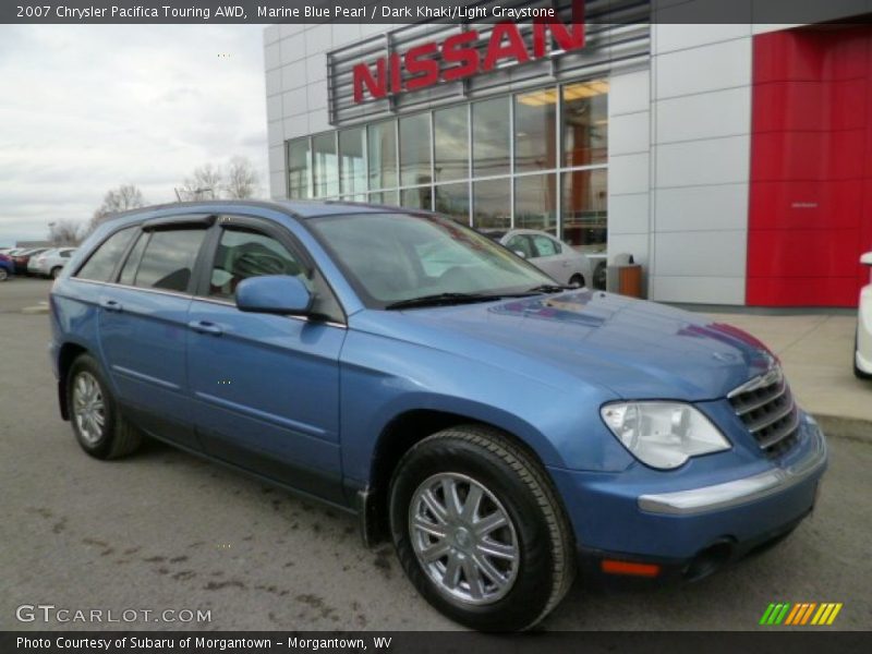 Marine Blue Pearl / Dark Khaki/Light Graystone 2007 Chrysler Pacifica Touring AWD