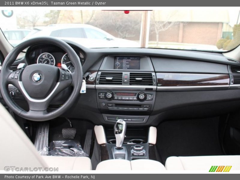 Tasman Green Metallic / Oyster 2011 BMW X6 xDrive35i