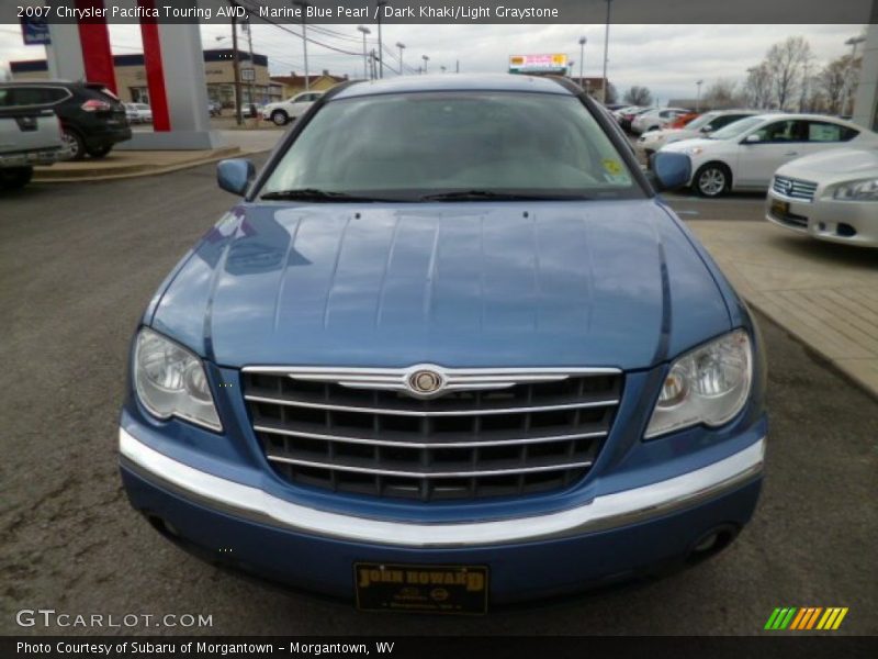 Marine Blue Pearl / Dark Khaki/Light Graystone 2007 Chrysler Pacifica Touring AWD