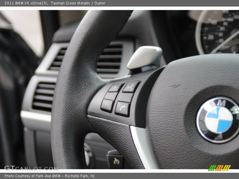 Tasman Green Metallic / Oyster 2011 BMW X6 xDrive35i