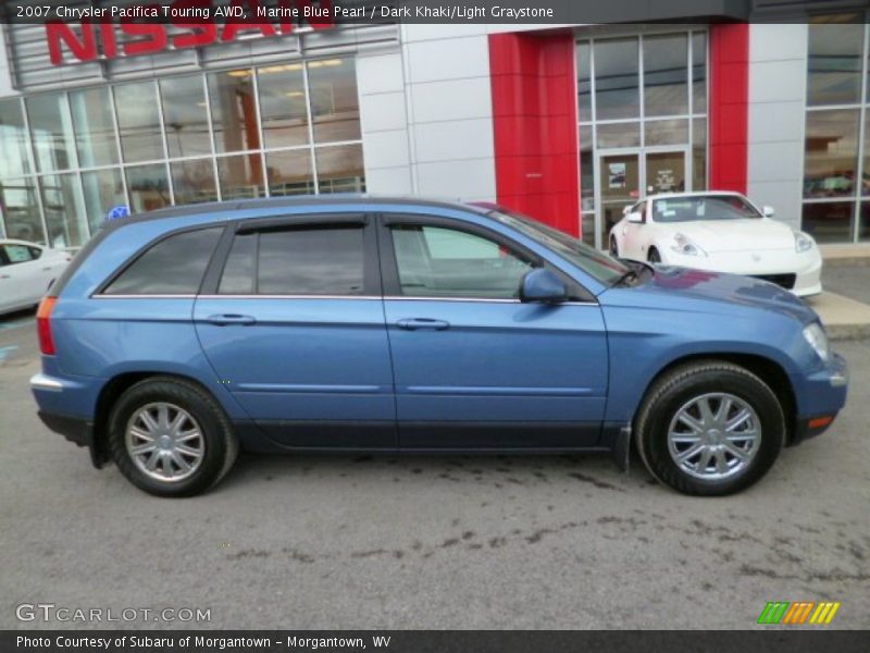 Marine Blue Pearl / Dark Khaki/Light Graystone 2007 Chrysler Pacifica Touring AWD