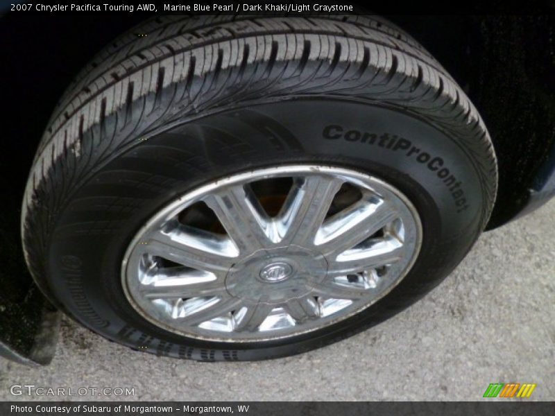 Marine Blue Pearl / Dark Khaki/Light Graystone 2007 Chrysler Pacifica Touring AWD