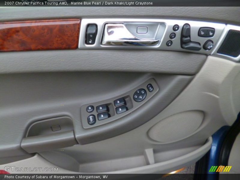Marine Blue Pearl / Dark Khaki/Light Graystone 2007 Chrysler Pacifica Touring AWD