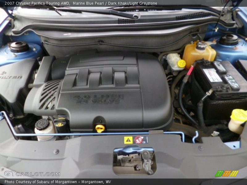Marine Blue Pearl / Dark Khaki/Light Graystone 2007 Chrysler Pacifica Touring AWD