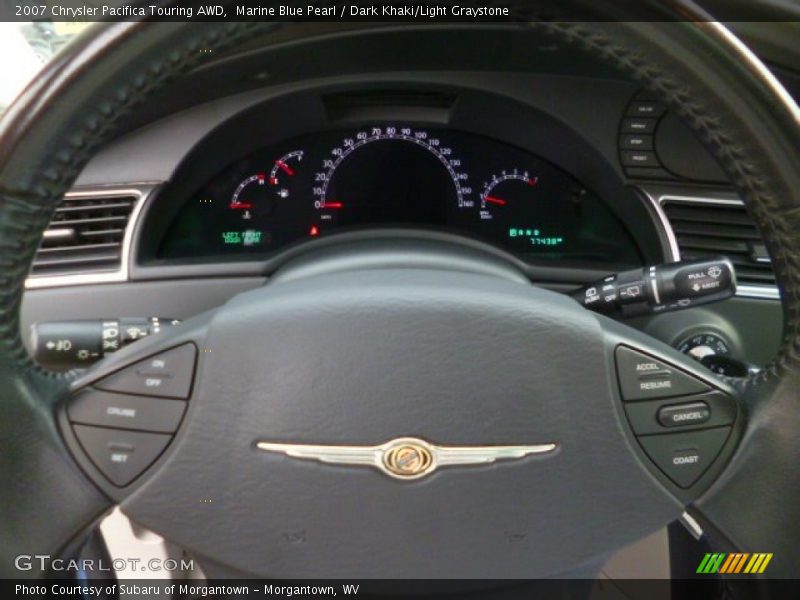 Marine Blue Pearl / Dark Khaki/Light Graystone 2007 Chrysler Pacifica Touring AWD