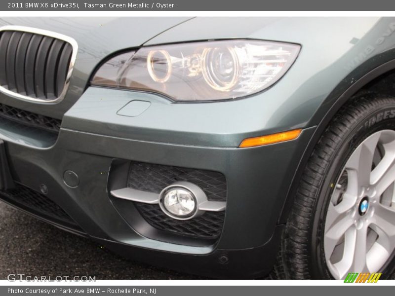 Tasman Green Metallic / Oyster 2011 BMW X6 xDrive35i
