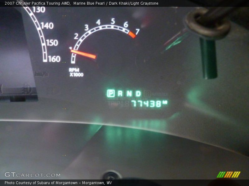Marine Blue Pearl / Dark Khaki/Light Graystone 2007 Chrysler Pacifica Touring AWD