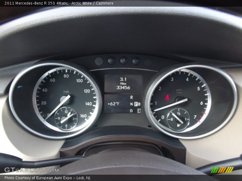 Arctic White / Cashmere 2011 Mercedes-Benz R 350 4Matic