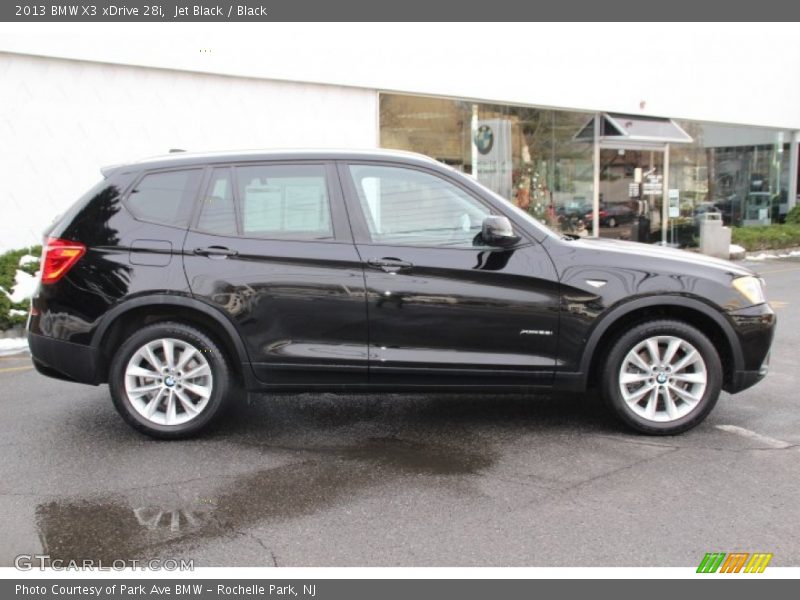 Jet Black / Black 2013 BMW X3 xDrive 28i
