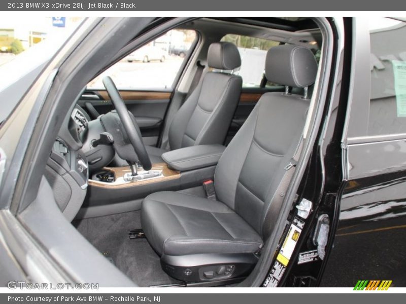 Jet Black / Black 2013 BMW X3 xDrive 28i