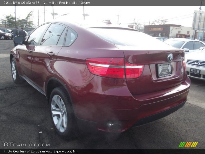 Vermillion Red Metallic / Oyster 2011 BMW X6 xDrive35i