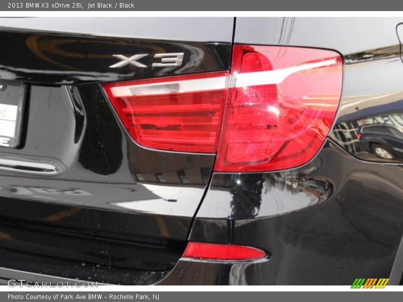 Jet Black / Black 2013 BMW X3 xDrive 28i