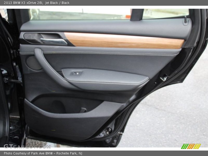 Jet Black / Black 2013 BMW X3 xDrive 28i