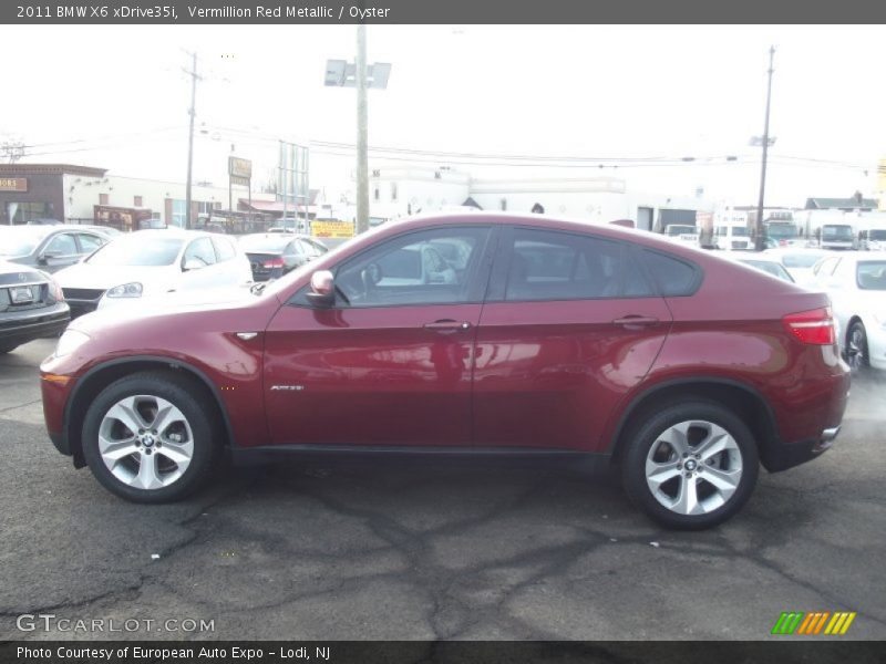 Vermillion Red Metallic / Oyster 2011 BMW X6 xDrive35i