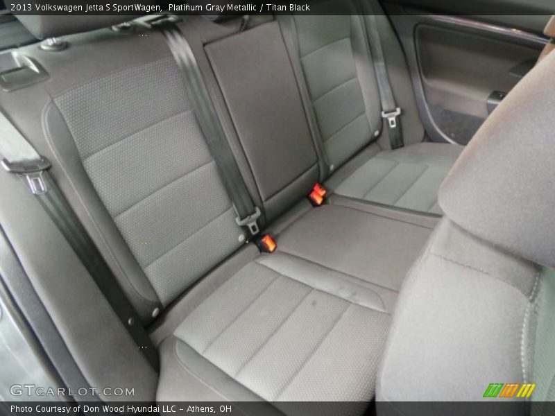 Platinum Gray Metallic / Titan Black 2013 Volkswagen Jetta S SportWagen