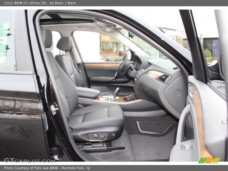 Jet Black / Black 2013 BMW X3 xDrive 28i