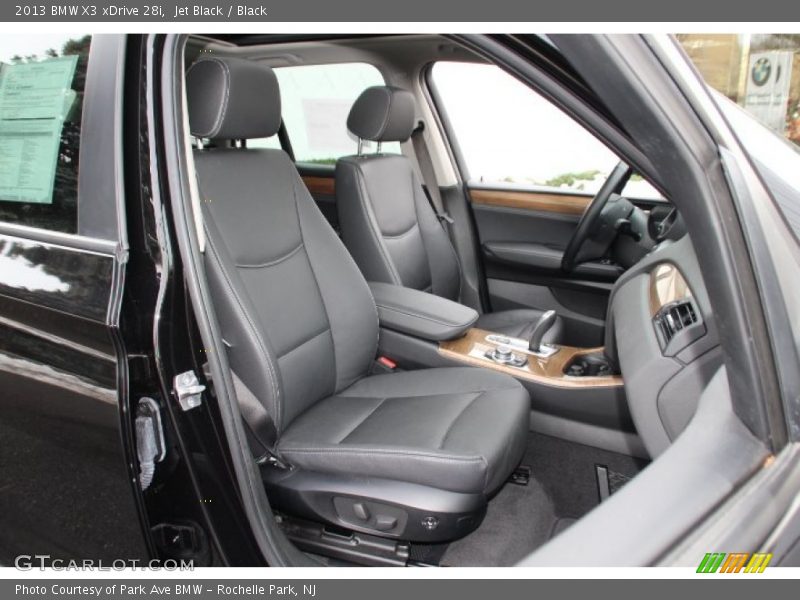 Jet Black / Black 2013 BMW X3 xDrive 28i