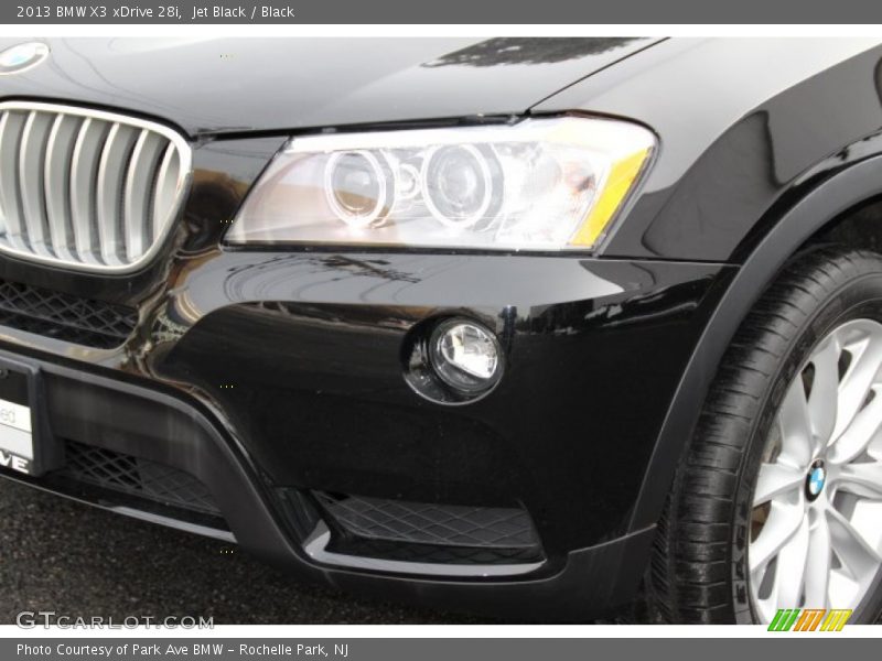 Jet Black / Black 2013 BMW X3 xDrive 28i