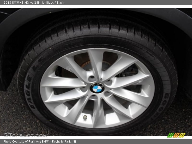Jet Black / Black 2013 BMW X3 xDrive 28i