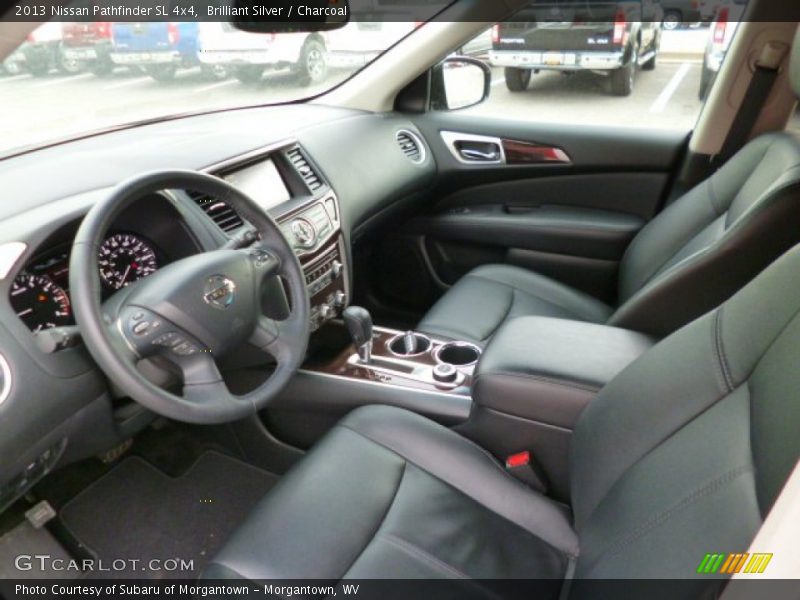 Brilliant Silver / Charcoal 2013 Nissan Pathfinder SL 4x4