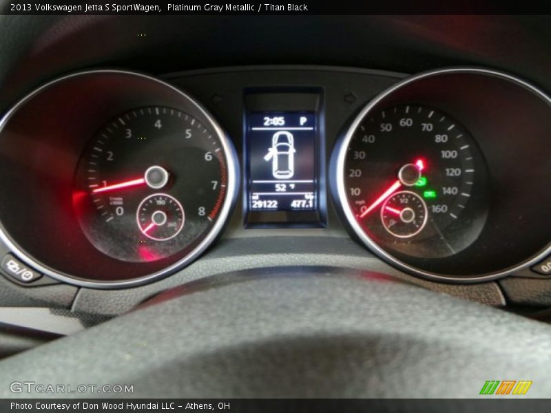  2013 Jetta S SportWagen S SportWagen Gauges