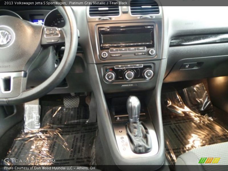 Controls of 2013 Jetta S SportWagen
