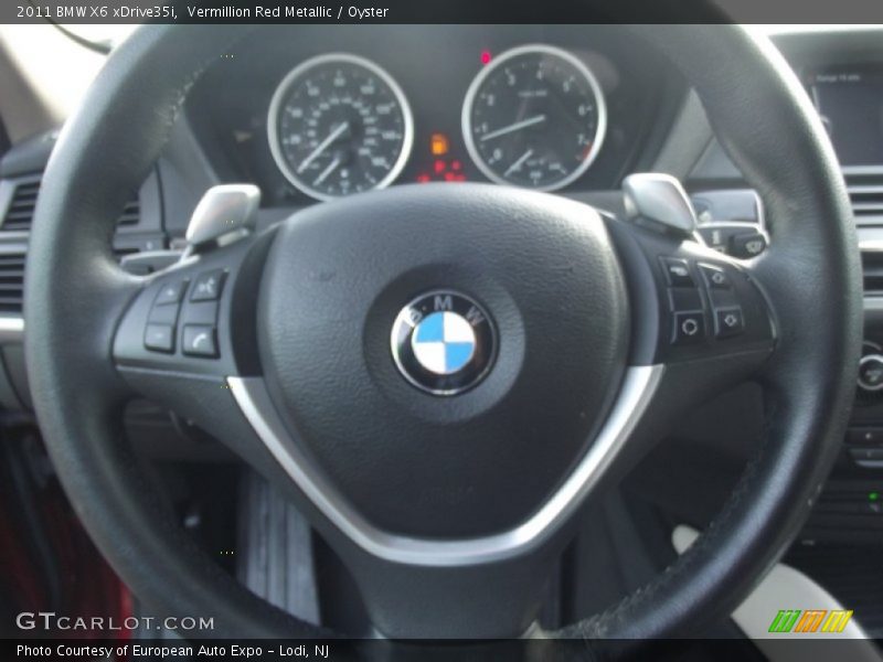 Vermillion Red Metallic / Oyster 2011 BMW X6 xDrive35i