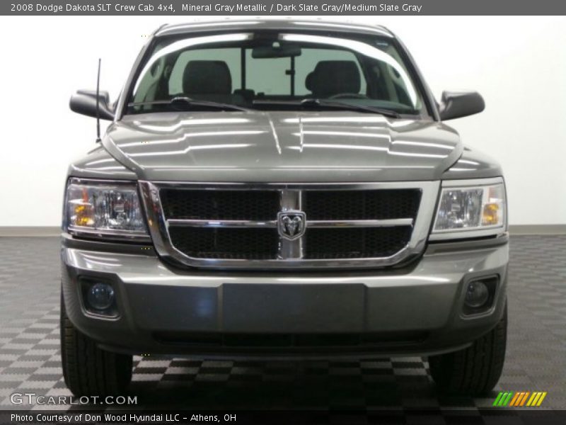 Mineral Gray Metallic / Dark Slate Gray/Medium Slate Gray 2008 Dodge Dakota SLT Crew Cab 4x4