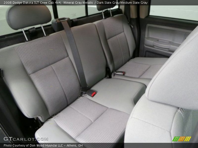 Mineral Gray Metallic / Dark Slate Gray/Medium Slate Gray 2008 Dodge Dakota SLT Crew Cab 4x4