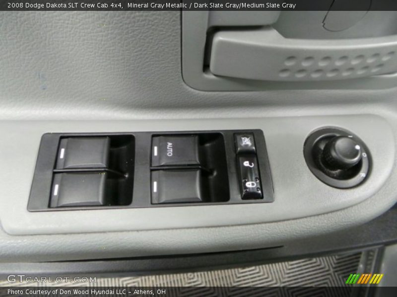 Mineral Gray Metallic / Dark Slate Gray/Medium Slate Gray 2008 Dodge Dakota SLT Crew Cab 4x4