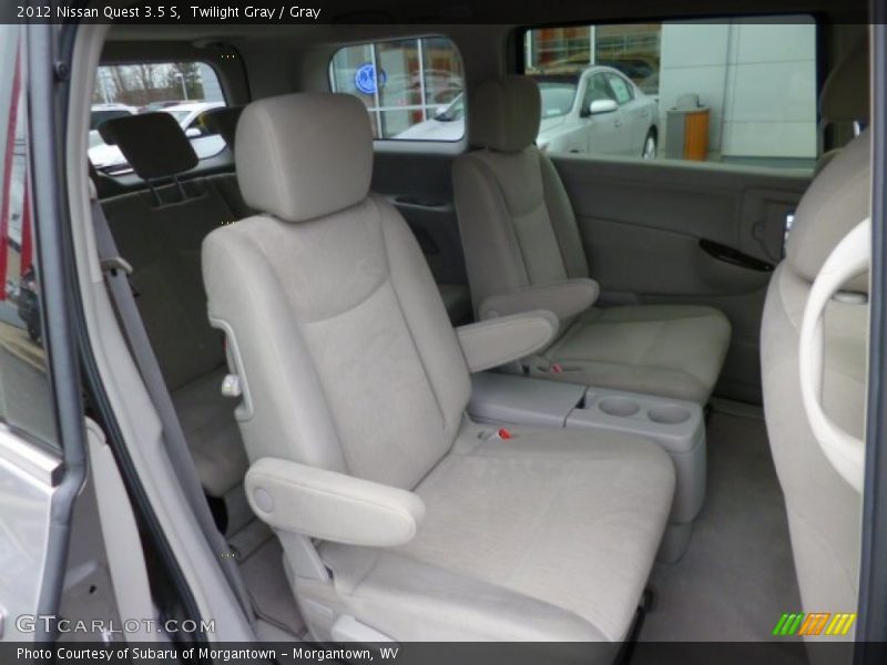 Twilight Gray / Gray 2012 Nissan Quest 3.5 S