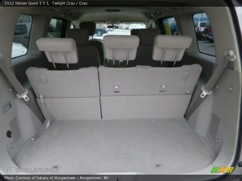 Twilight Gray / Gray 2012 Nissan Quest 3.5 S