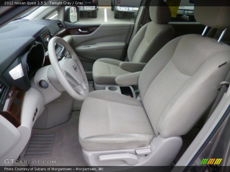 Twilight Gray / Gray 2012 Nissan Quest 3.5 S