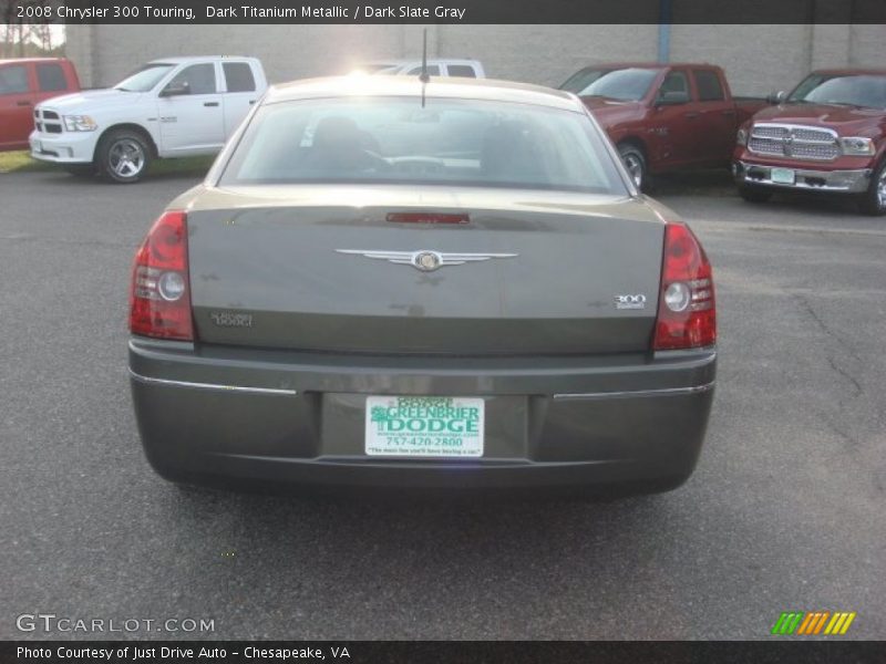 Dark Titanium Metallic / Dark Slate Gray 2008 Chrysler 300 Touring