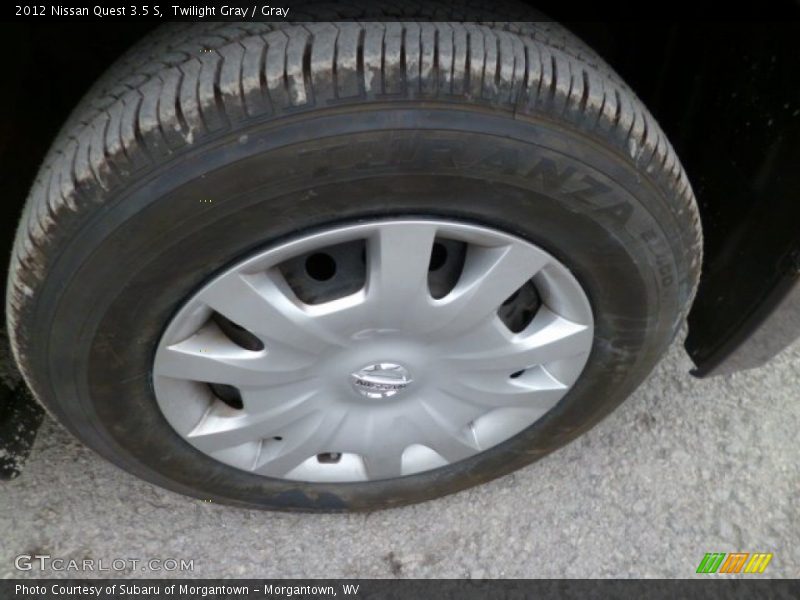 Twilight Gray / Gray 2012 Nissan Quest 3.5 S