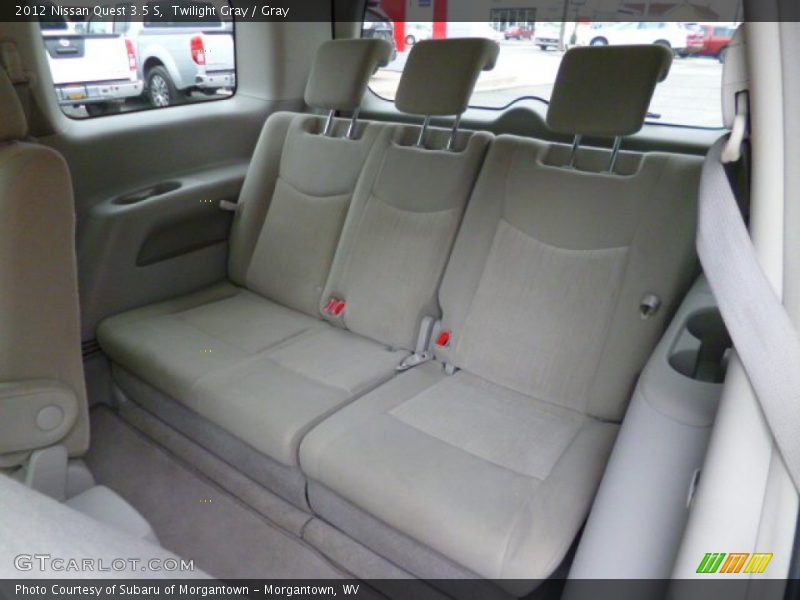 Twilight Gray / Gray 2012 Nissan Quest 3.5 S