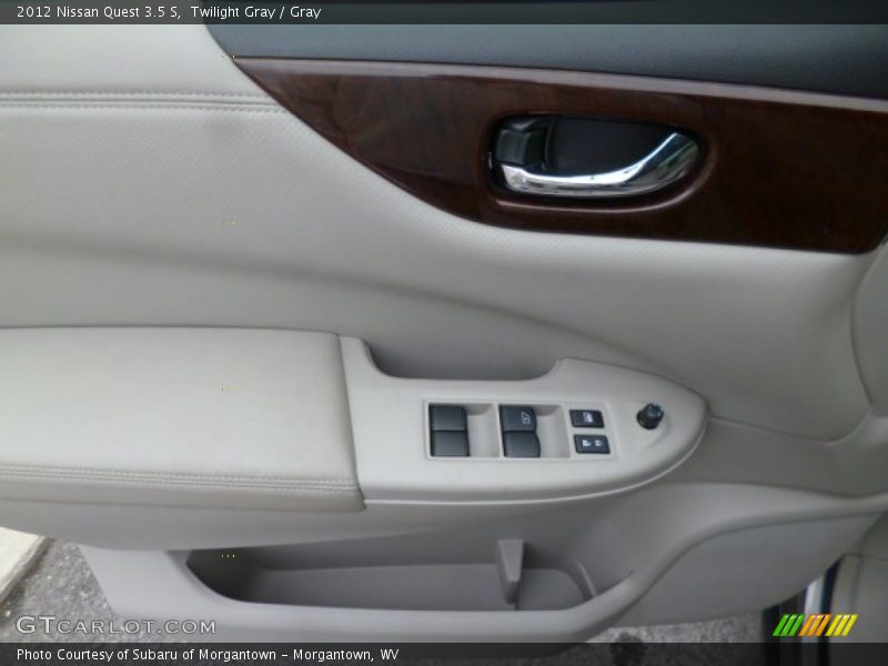 Twilight Gray / Gray 2012 Nissan Quest 3.5 S