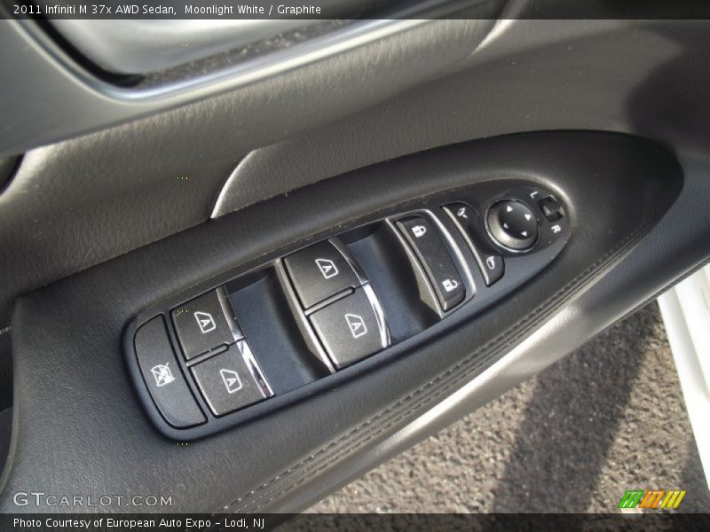 Moonlight White / Graphite 2011 Infiniti M 37x AWD Sedan
