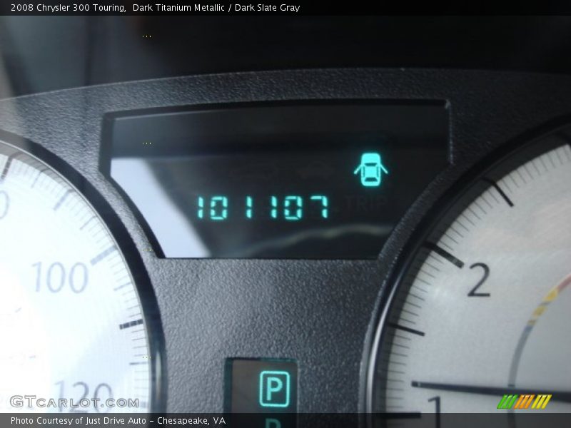 Dark Titanium Metallic / Dark Slate Gray 2008 Chrysler 300 Touring