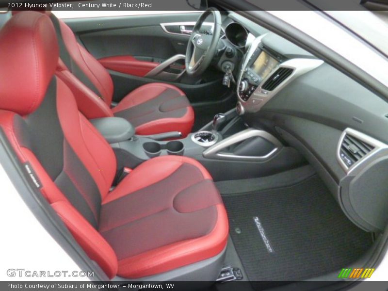 Front Seat of 2012 Veloster 