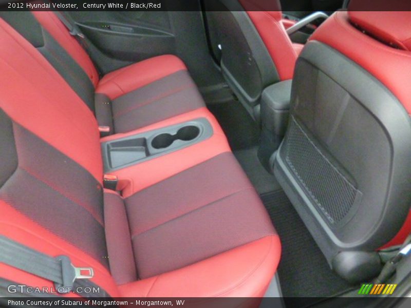 Rear Seat of 2012 Veloster 