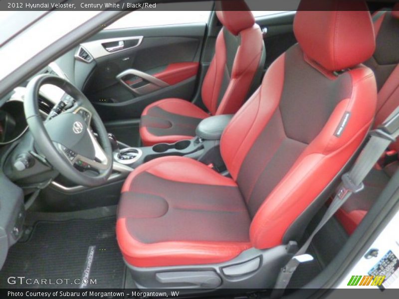 Front Seat of 2012 Veloster 