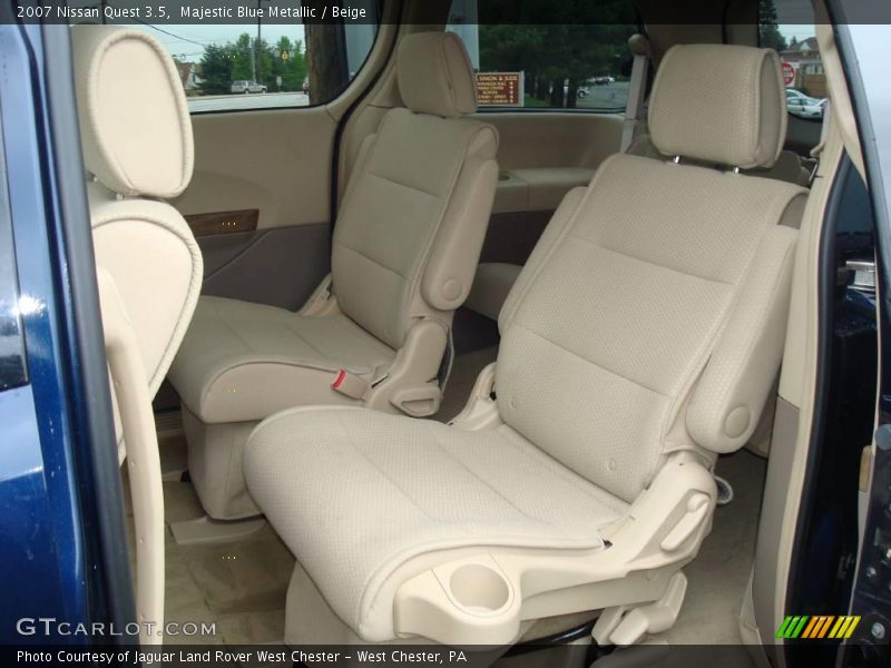 Majestic Blue Metallic / Beige 2007 Nissan Quest 3.5